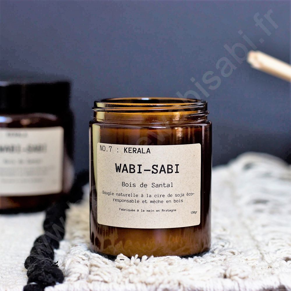 Decorative objects - Candle NO.7 : Kérala by Wabi-Sabi - WABI-SABI