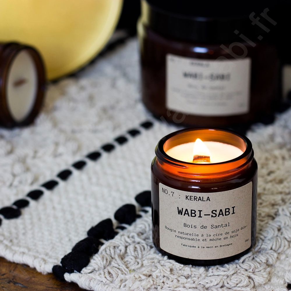 Decorative objects - Candle NO.7 : Kérala by Wabi-Sabi - WABI-SABI