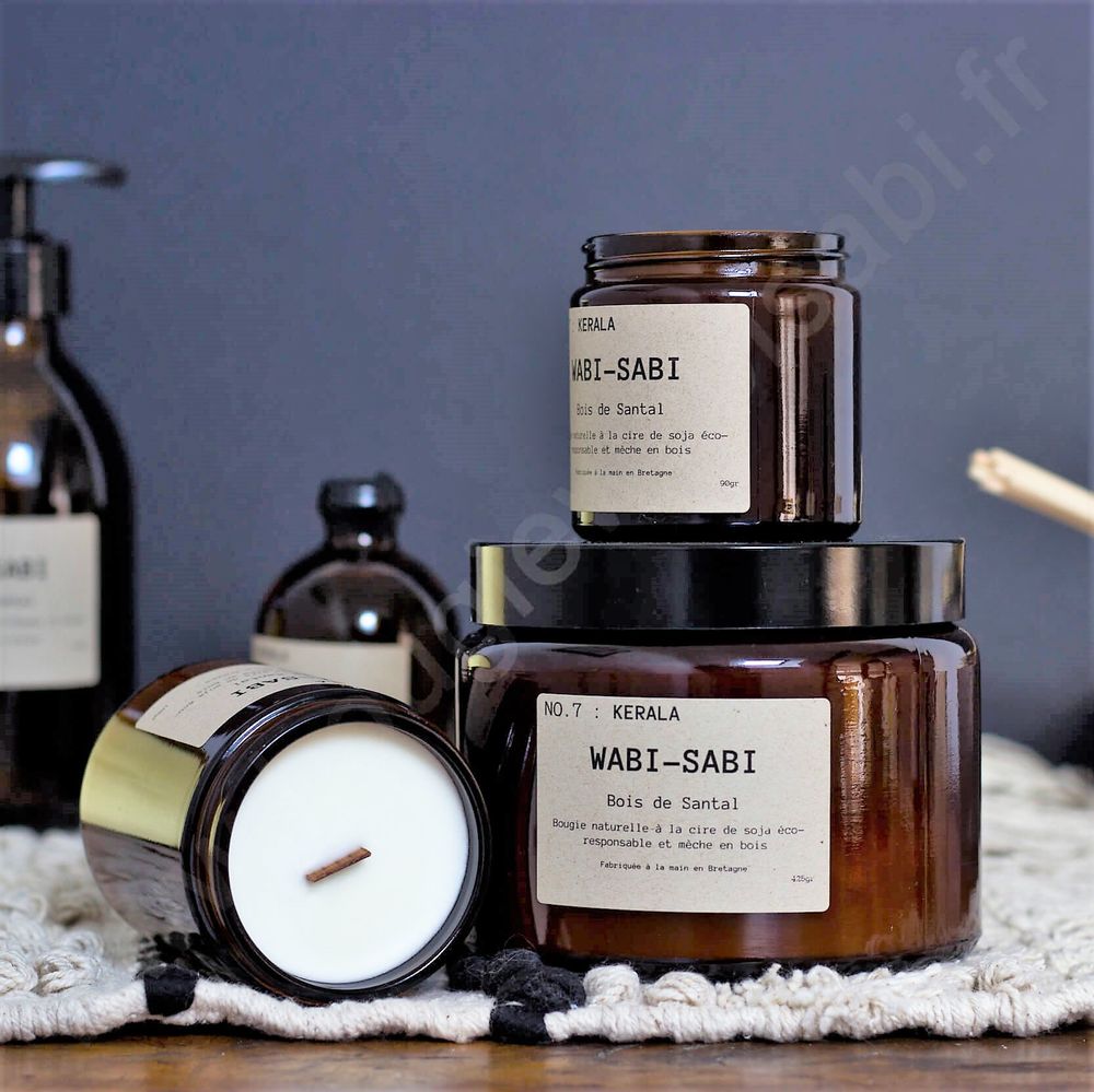 Decorative objects - Candle NO.7 : Kérala by Wabi-Sabi - WABI-SABI