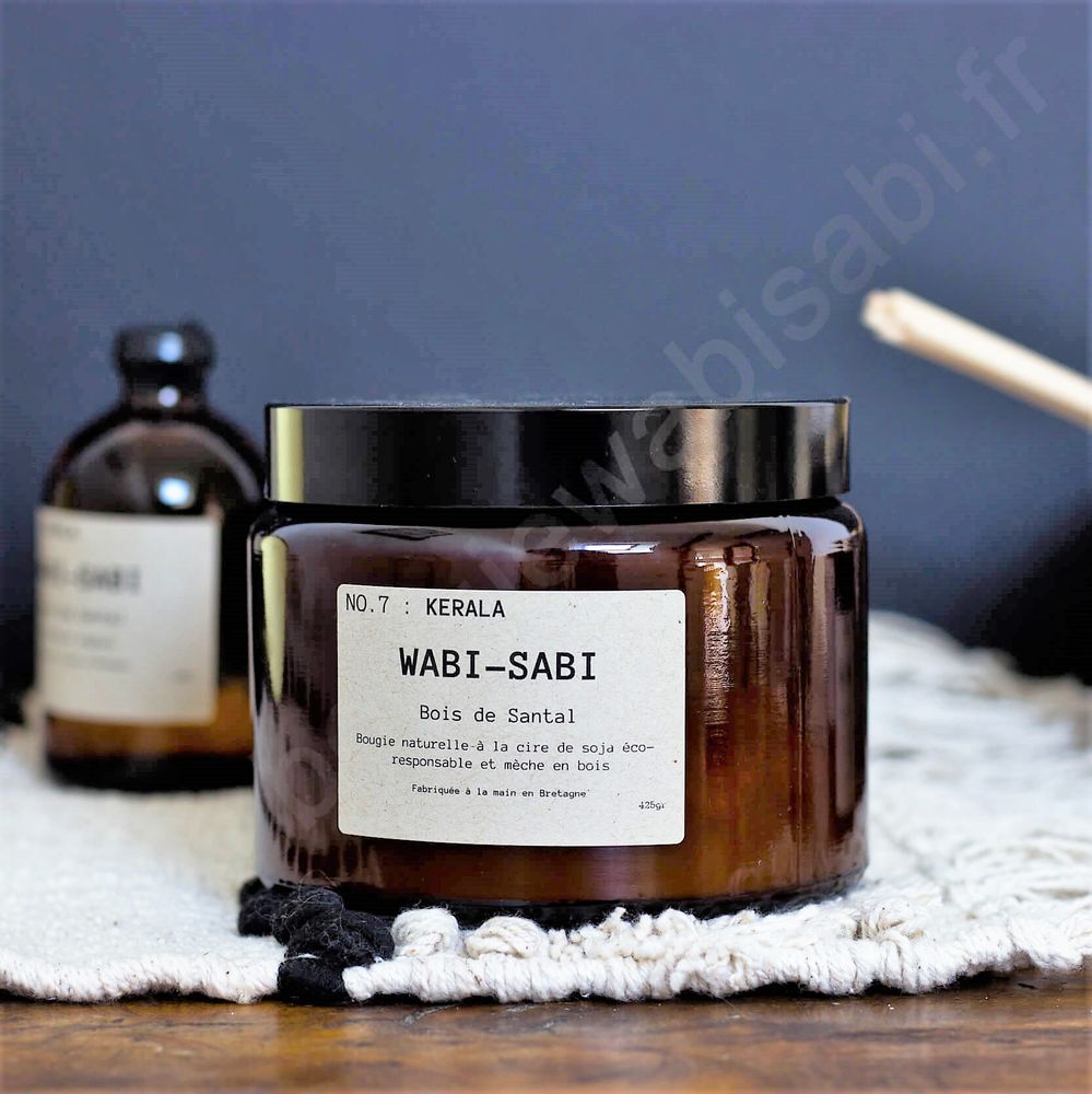 Decorative objects - Candle NO.7 : Kérala by Wabi-Sabi - WABI-SABI