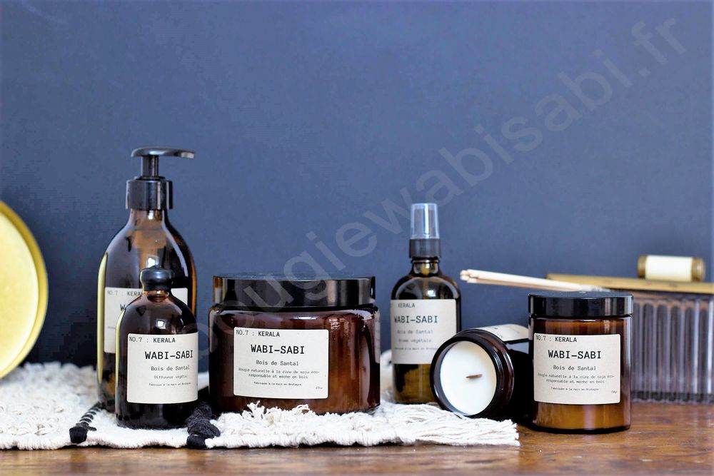 Decorative objects - Candle NO.7 : Kérala by Wabi-Sabi - WABI-SABI
