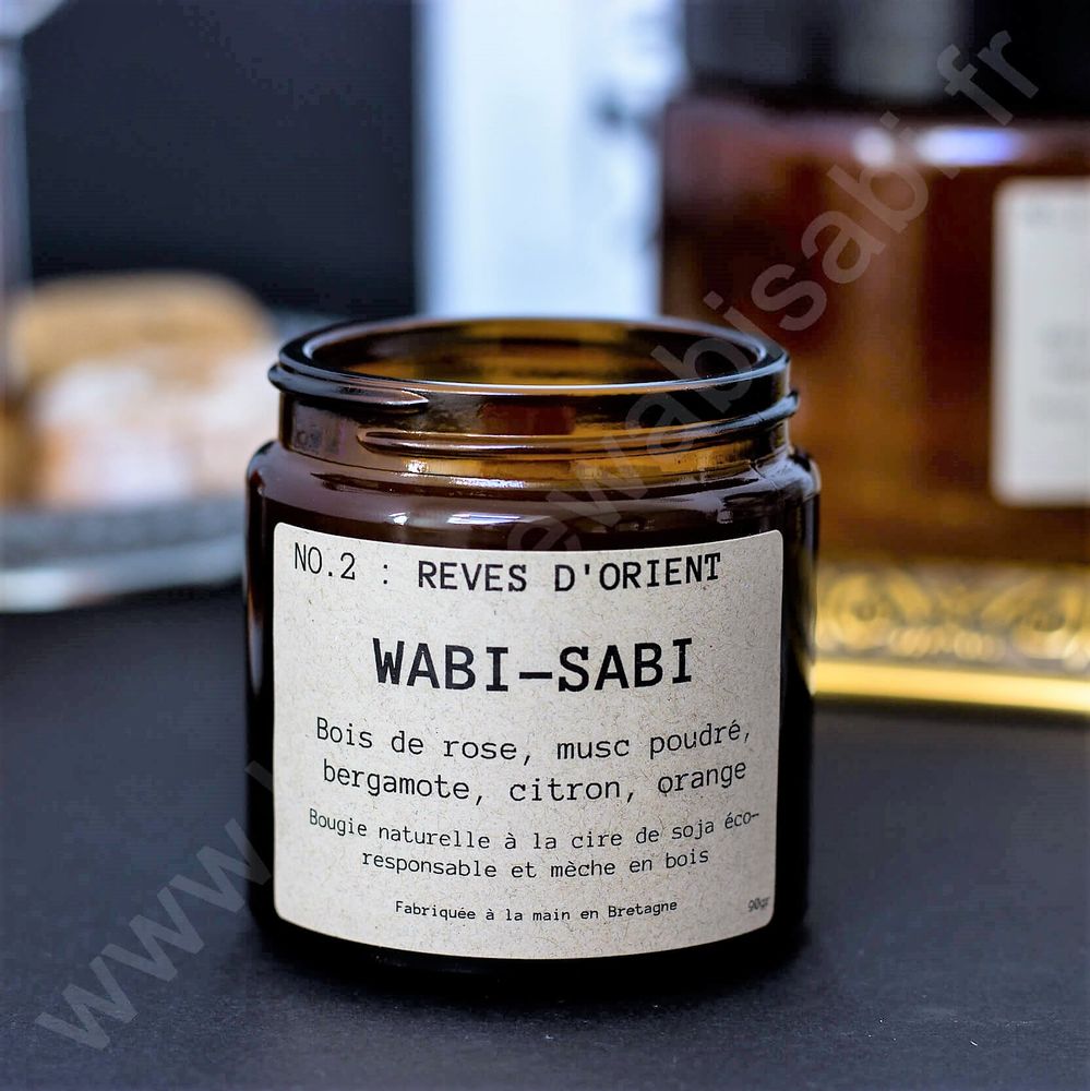 Objets de décoration - Bougie Wabi-Sabi NO.2 : Rêves d'Orient - WABI-SABI