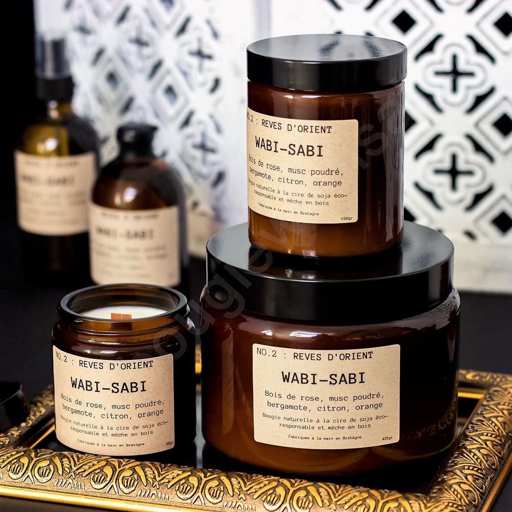 Objets de décoration - Bougie Wabi-Sabi NO.2 : Rêves d'Orient - WABI-SABI