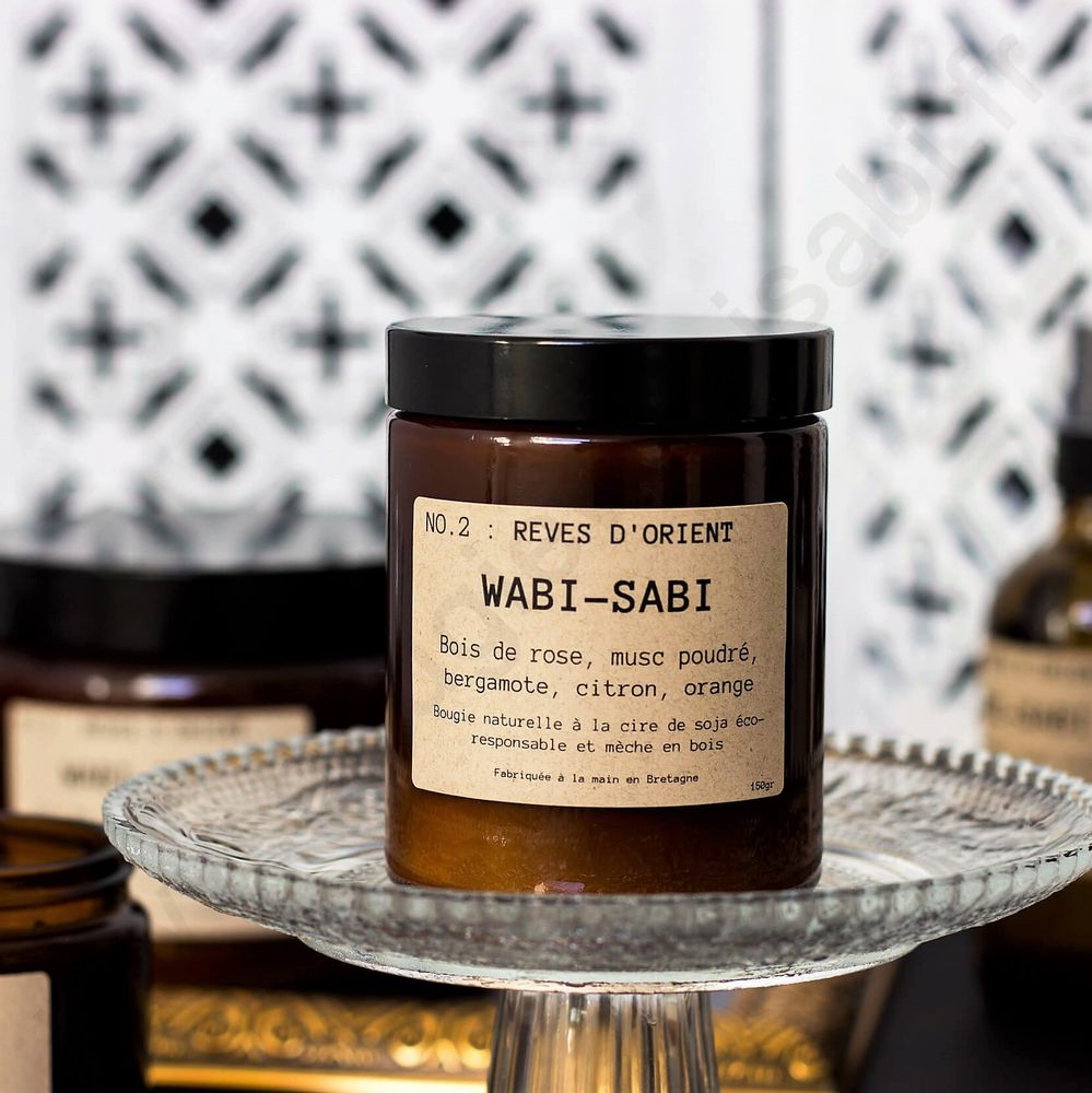 Objets de décoration - Bougie Wabi-Sabi NO.2 : Rêves d'Orient - WABI-SABI