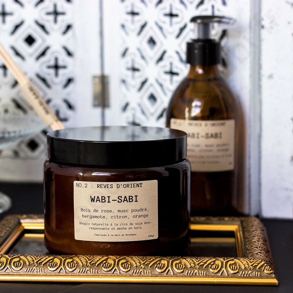 Objets de décoration - Bougie Wabi-Sabi NO.2 : Rêves d'Orient - WABI-SABI