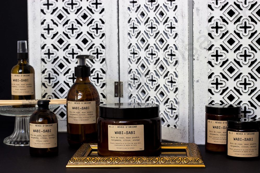 Objets de décoration - Bougie Wabi-Sabi NO.2 : Rêves d'Orient - WABI-SABI