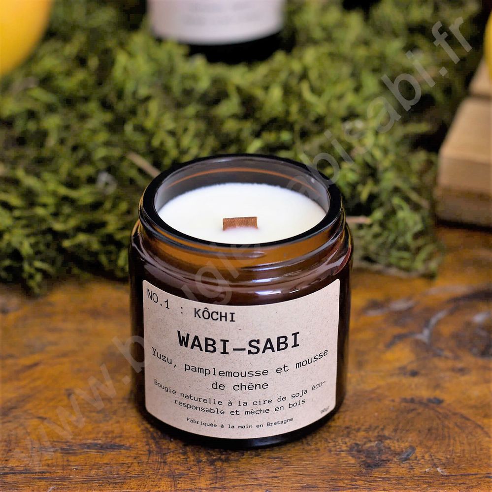 Decorative objects - Candle Kôchi - WABI-SABI