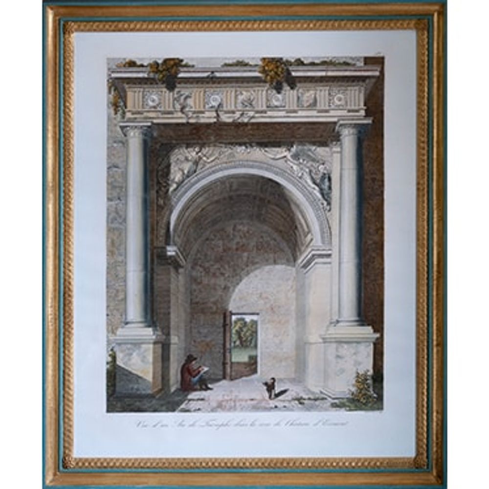 Cadres - GRANDES VUES DU LOUVRE ARC DE TRIOMPHE - ELUSIO