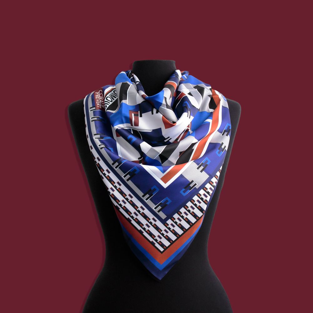 Foulards et écharpes - Foulards en soie - CORALIE PREVERT PARIS