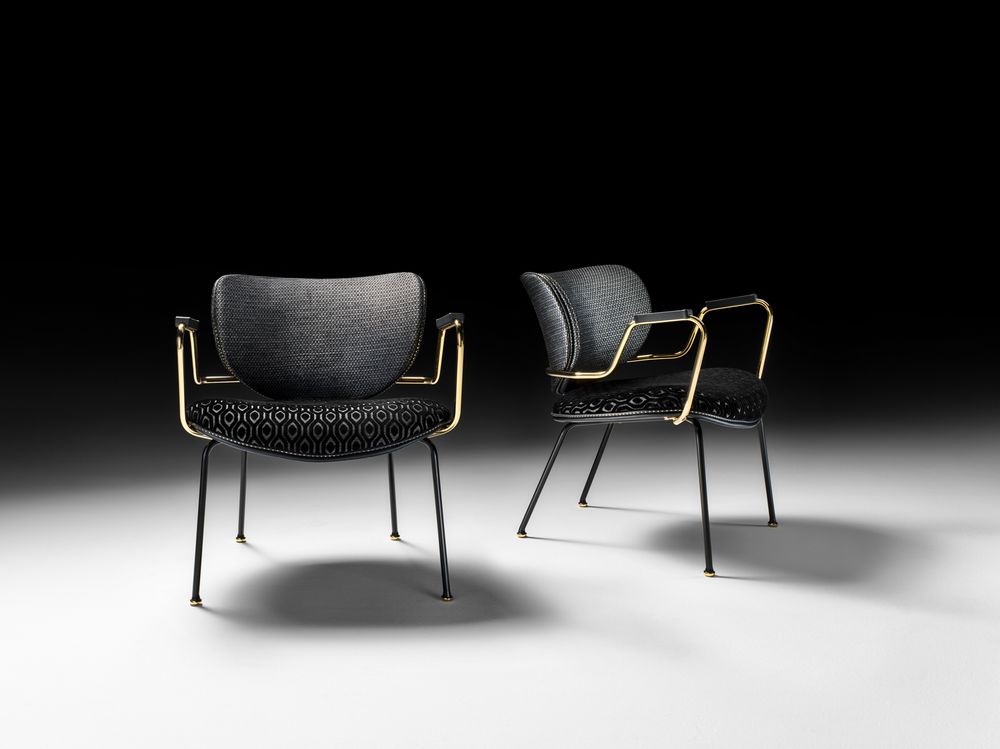 Armchairs - KALIDA LOUNGE - BLACK TIE SRL