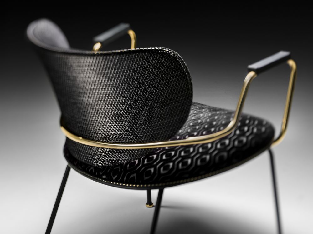 Armchairs - KALIDA LOUNGE - BLACK TIE SRL