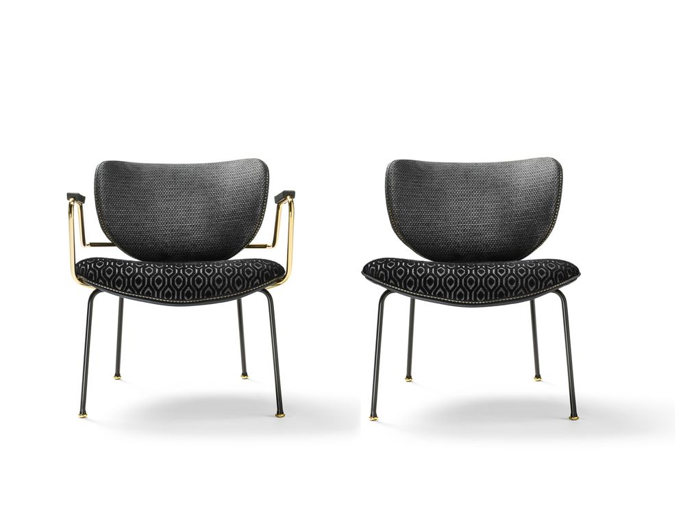 Armchairs - KALIDA LOUNGE - BLACK TIE SRL