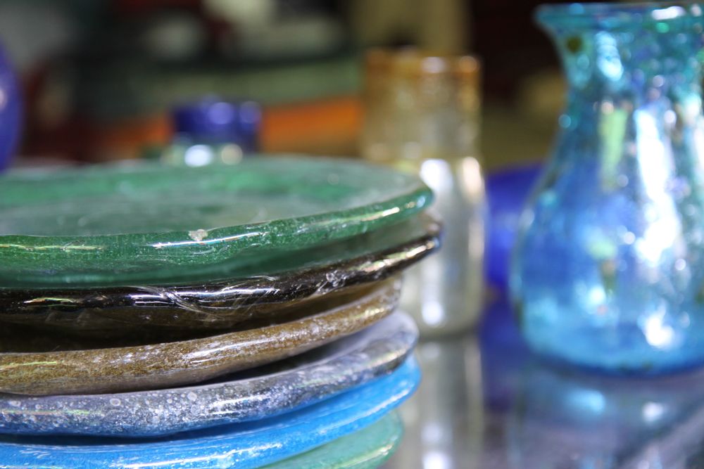 Lunettes - Handblown Herati Glass - CHUK PALU