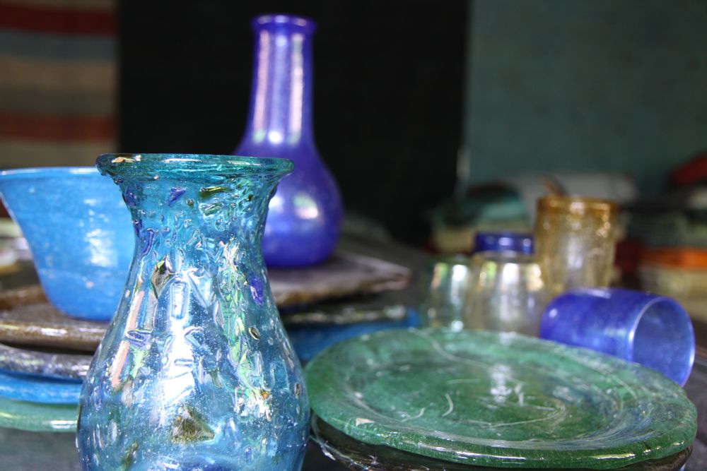 Lunettes - Handblown Herati Glass - CHUK PALU