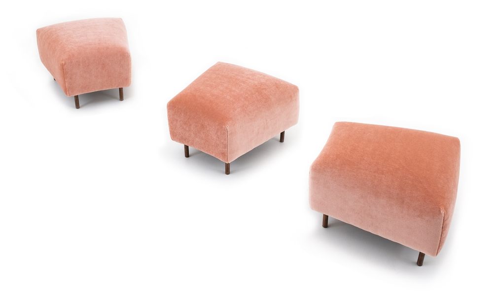 Footrests - Ann trapezium footstool - ARIANESKÉ