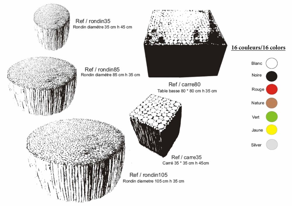 Stools - RONDIN35 - DCAA