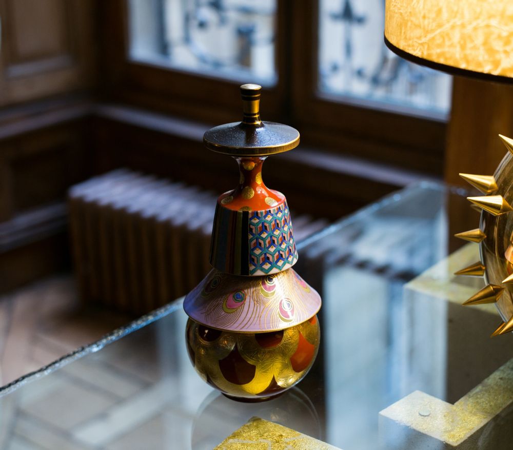 Decorative objects - KACHOU MUTAN/ KUJYAKU - KINZANGAMA