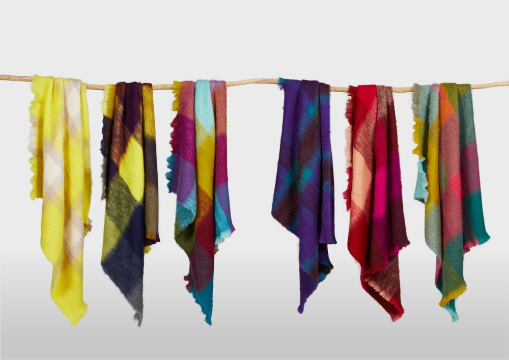 Throw blankets - Throws Ezcaray Mohair - MANTAS EZCARAY