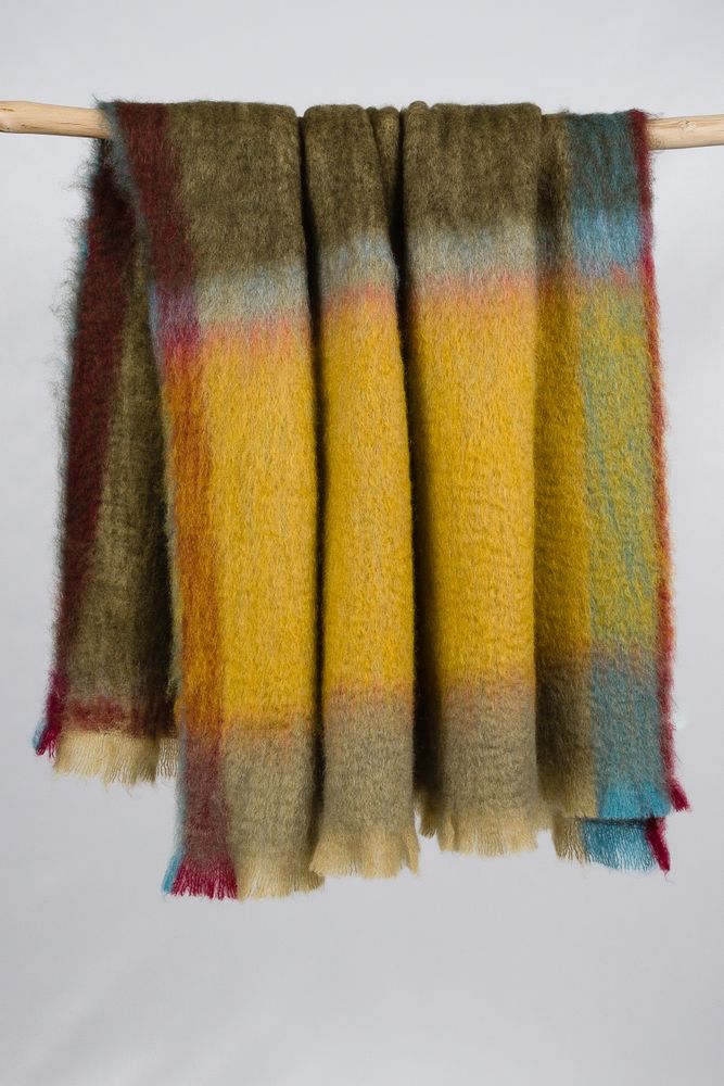 Throw blankets - Throws Ezcaray Mohair - MANTAS EZCARAY