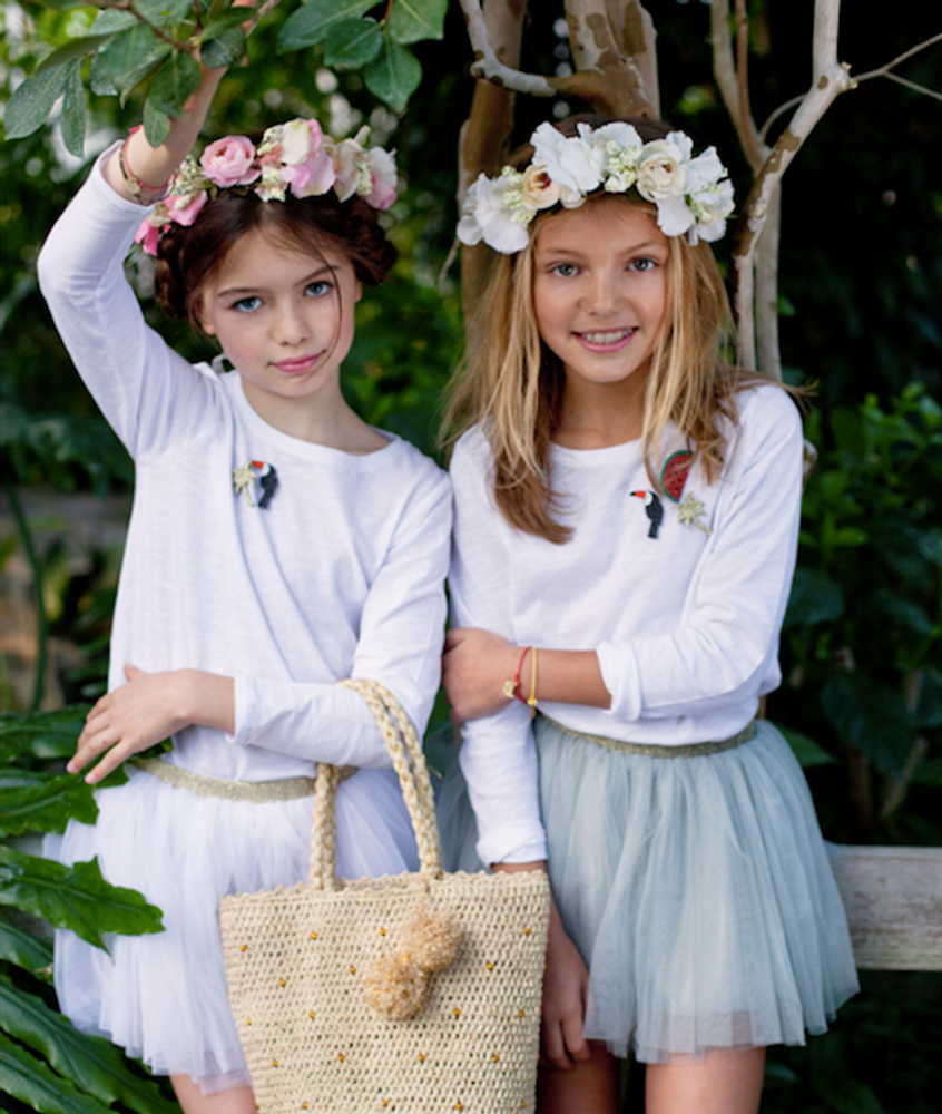 Vêtements enfants - Couronne de Fleurs - OBI OBI