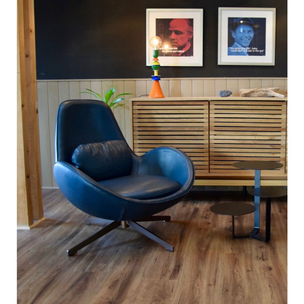 Fauteuils - Fauteuil Design Space Bleu - MATHI DESIGN