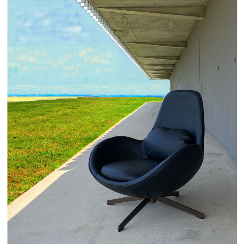 Fauteuils - Fauteuil Design Space Bleu - MATHI DESIGN