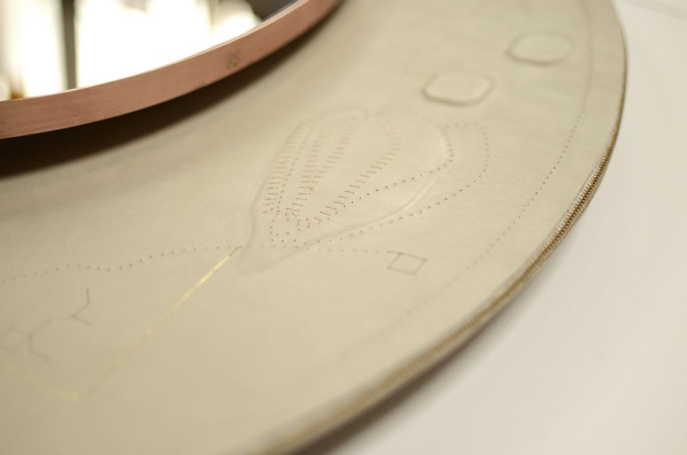 Mirrors - OM Collection Mirror: Golden Arrow - MARIE BARTHES