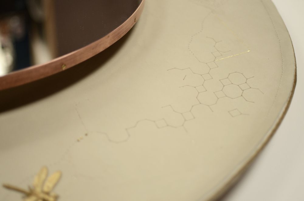 Mirrors - OM Collection Mirror: Golden Arrow - MARIE BARTHES