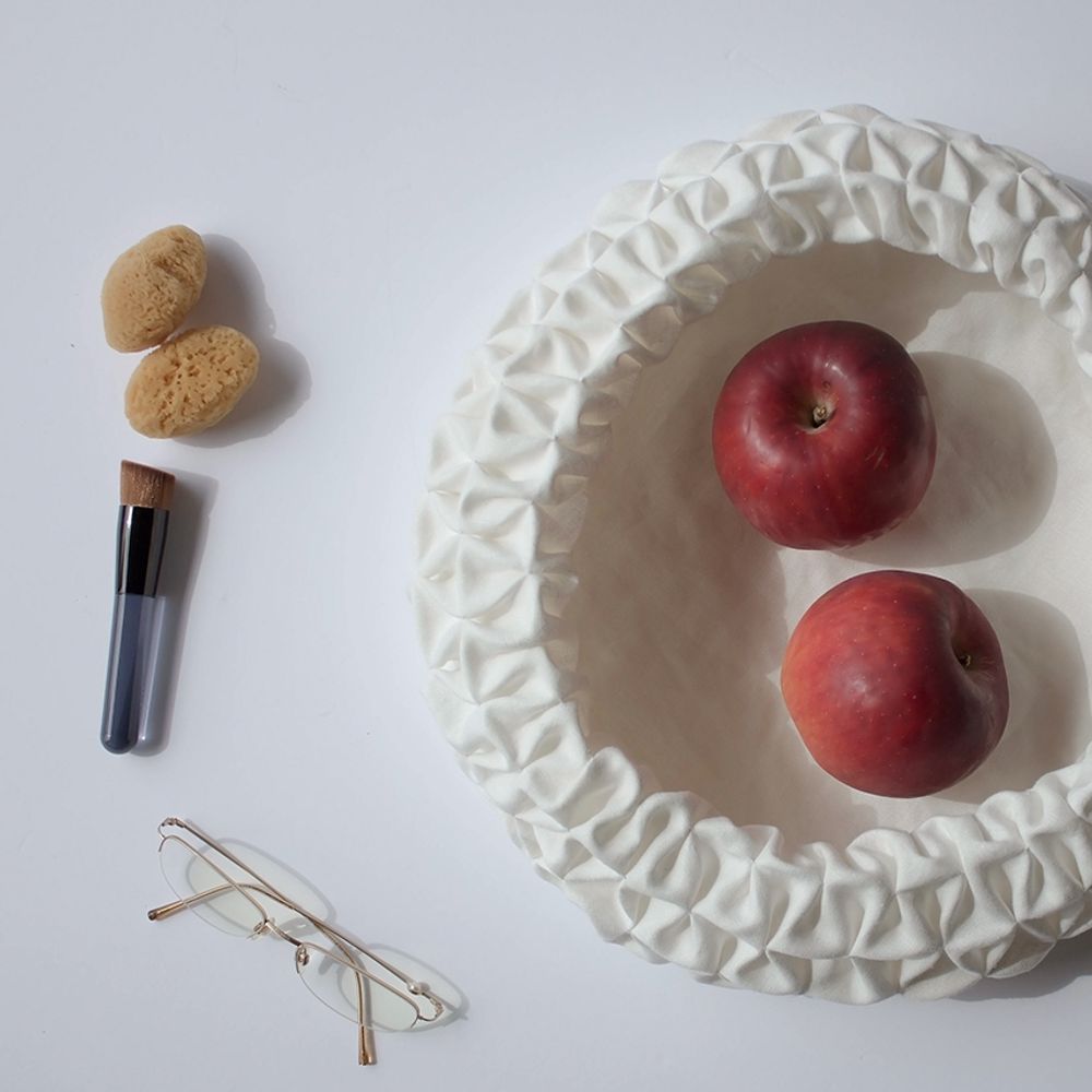 Bols - Capella / Panière souple fait main en chanvre  - MOLFO