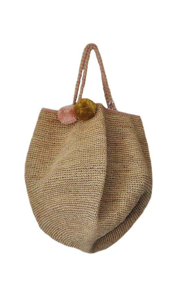 Shopping baskets - pompom madrague  basket - NORO