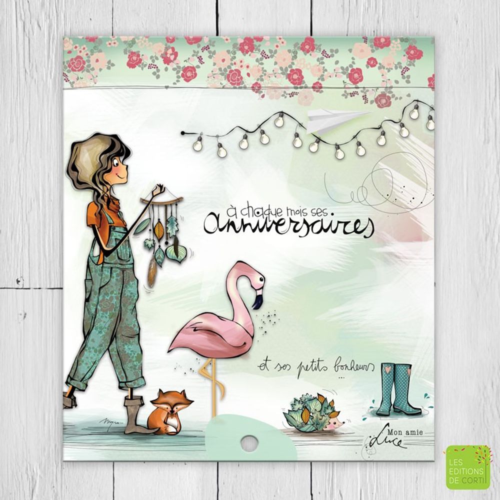 Papeterie - Collection papeterie "Mon Amie Luce" - EDITIONS DE CORTIL