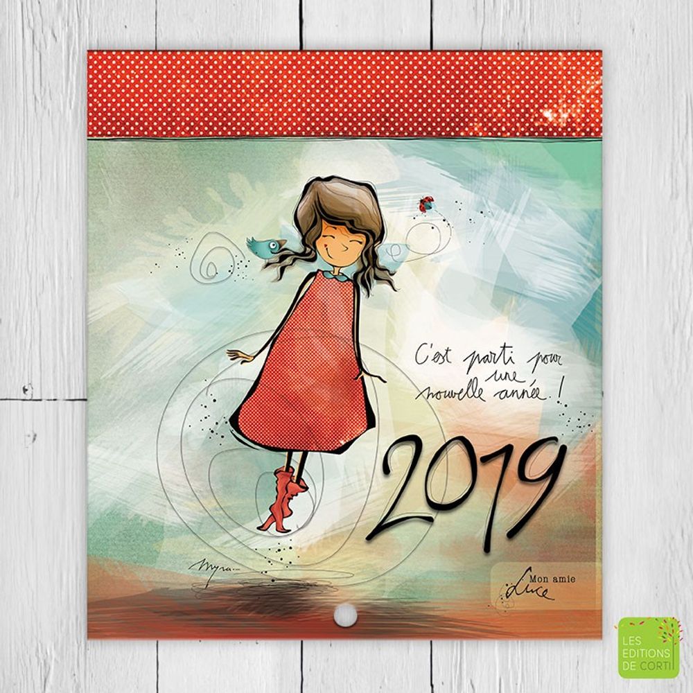 Papeterie - Collection papeterie "Mon Amie Luce" - EDITIONS DE CORTIL