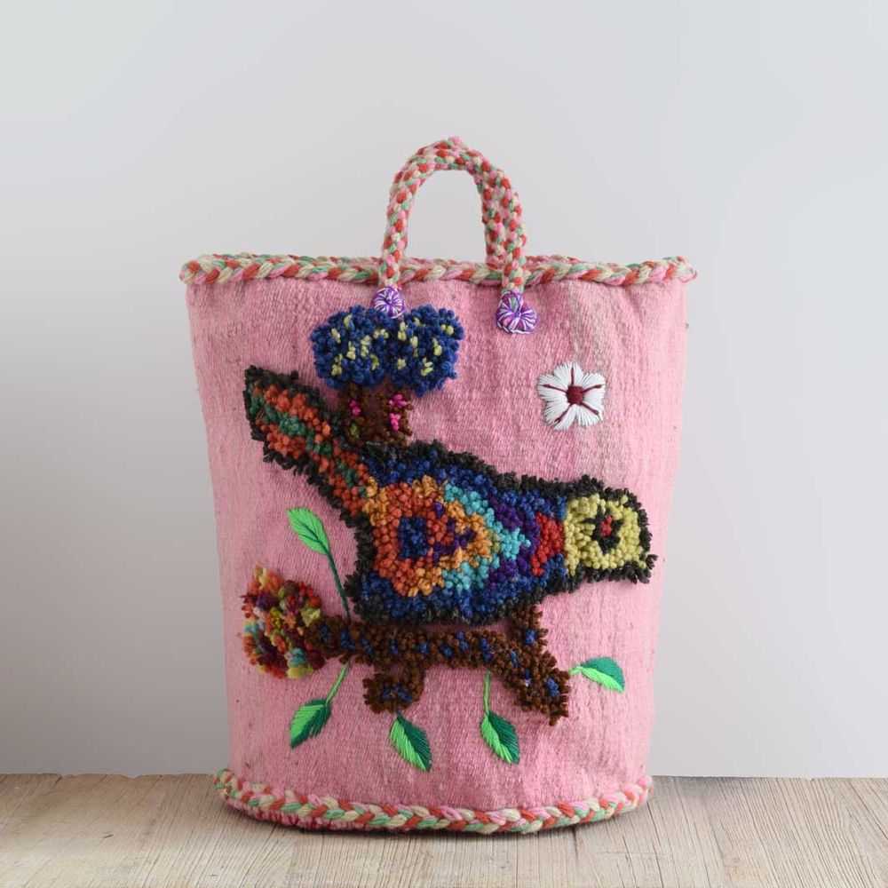 Sacs et cabas - Corbeilles "Les Oiseaux de Nathalie" - PO! PARIS