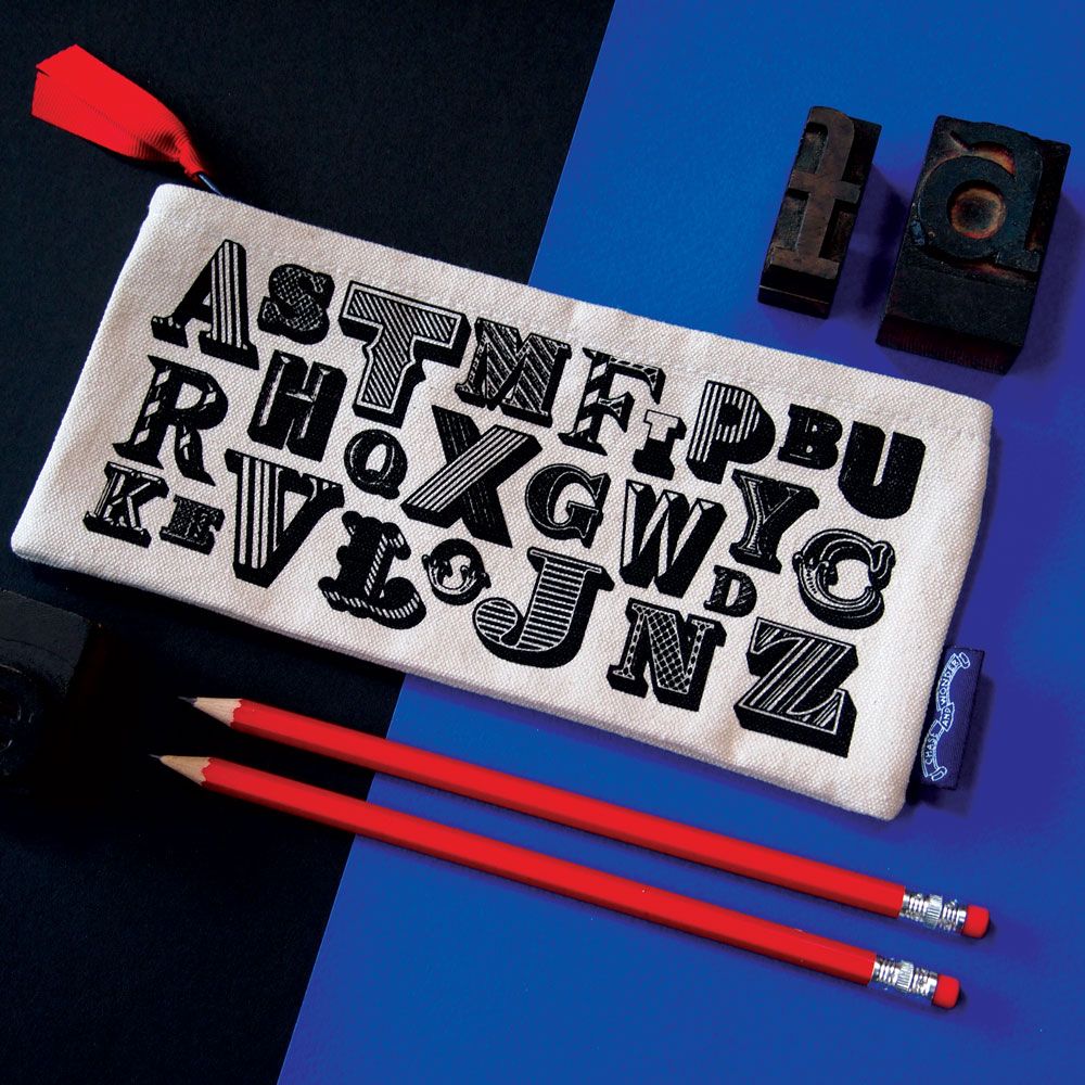 Gifts - Screen Printed Wash Bags & Purses - CHASE AND WONDER