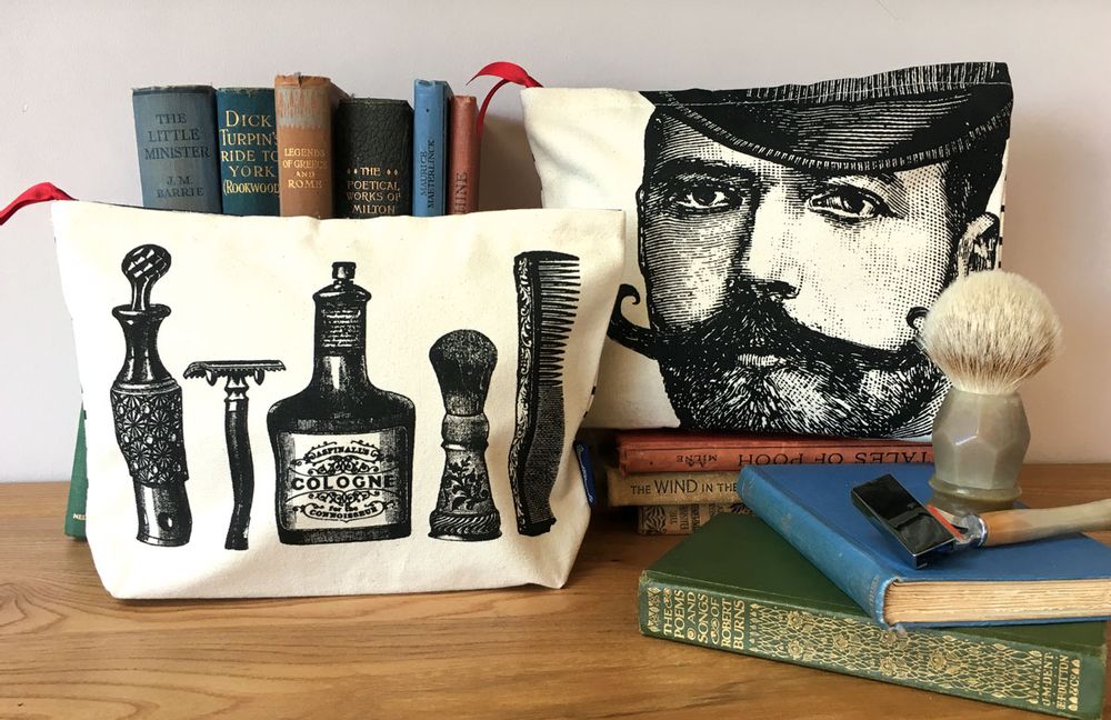 Gifts - Screen Printed Wash Bags & Purses - CHASE AND WONDER