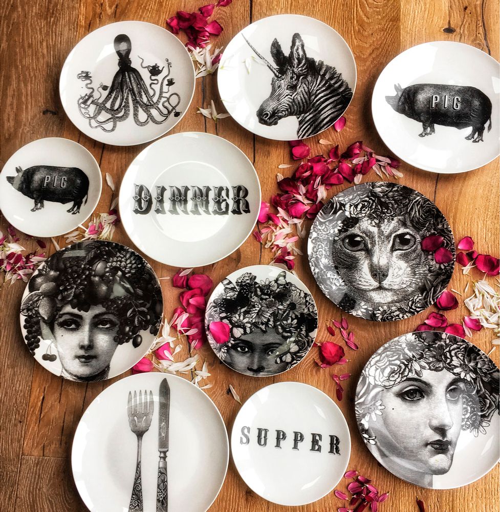 Ceramic - Fine Bone China Plates and Mugs - CHASE AND WONDER