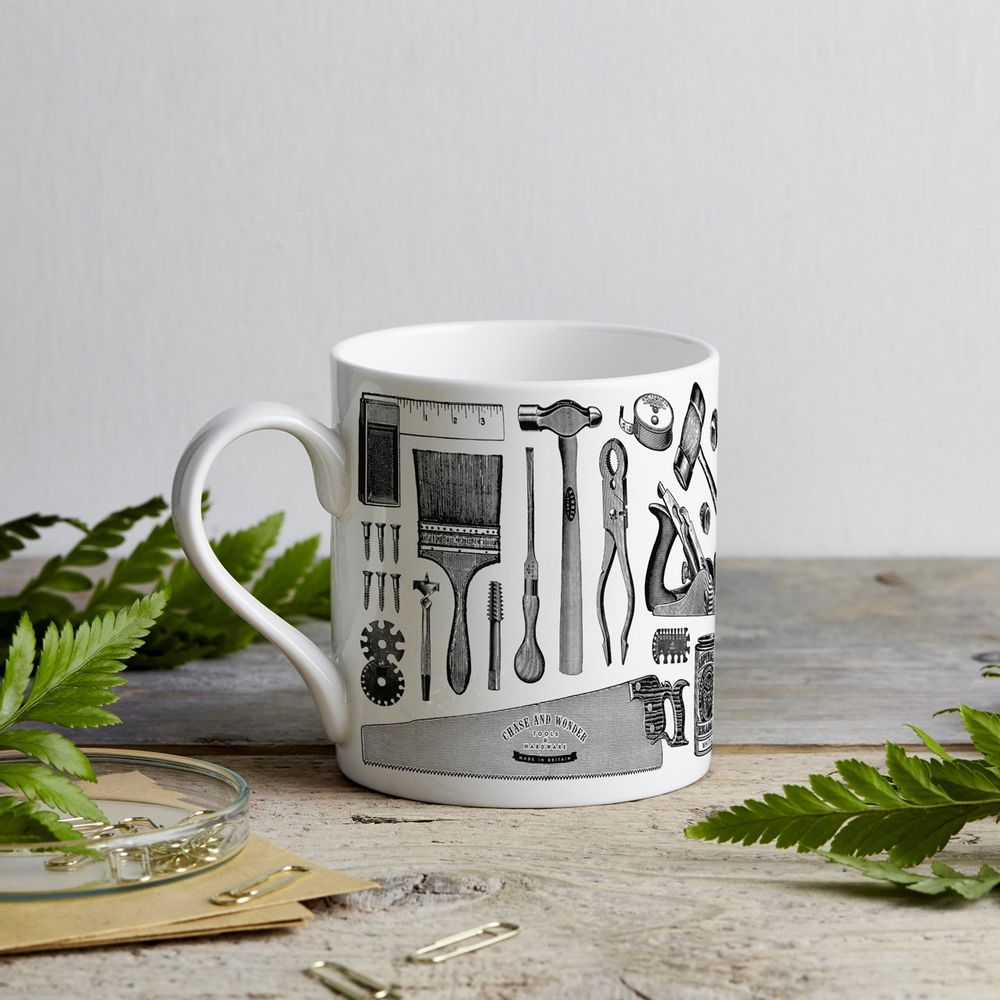 Ceramic - Fine Bone China Plates and Mugs - CHASE AND WONDER