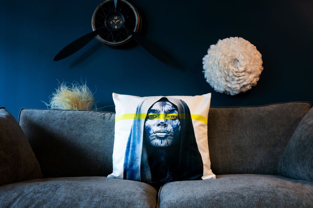 Coussins textile - Coussin DZIVAGURU by HUMAN INDIGO - ARTPILO