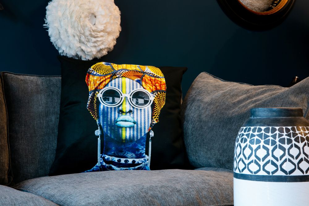 Coussins textile - Coussin VICONDA by Human Indigo - ARTPILO