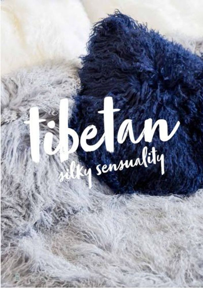 Tapis - peau de mouton tibétain - FIBRE BY AUSKIN