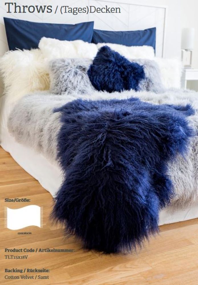 Tapis - peau de mouton tibétain - FIBRE BY AUSKIN