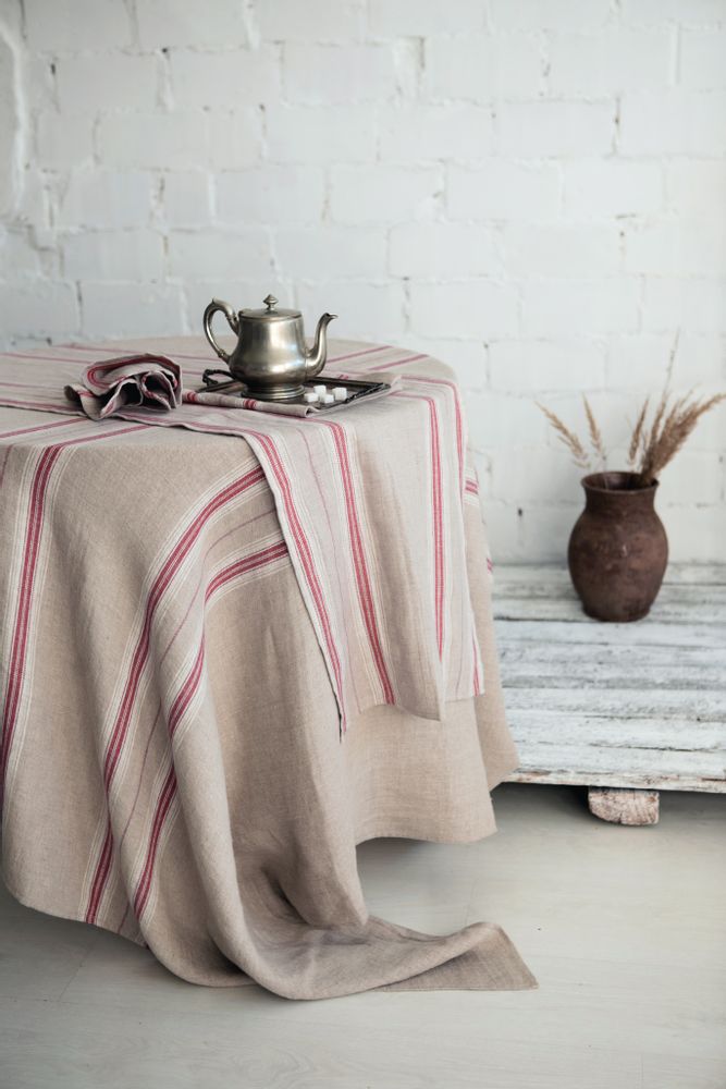Table cloths - Linen tablecloths - A GRUPE LE LIN DE LITUANIE