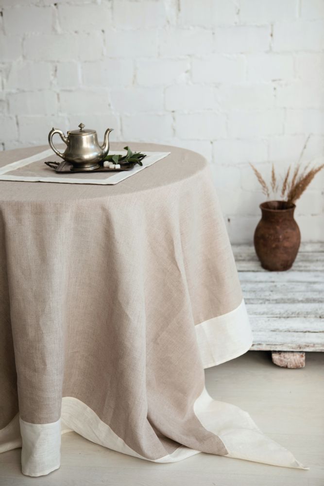 Table cloths - Linen tablecloths - A GRUPE LE LIN DE LITUANIE