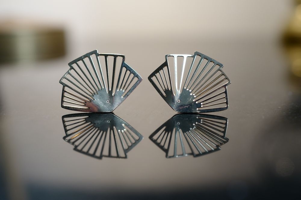 Bijoux - boucles d'oreilles Eventail - EXQUISES INDÉCISES