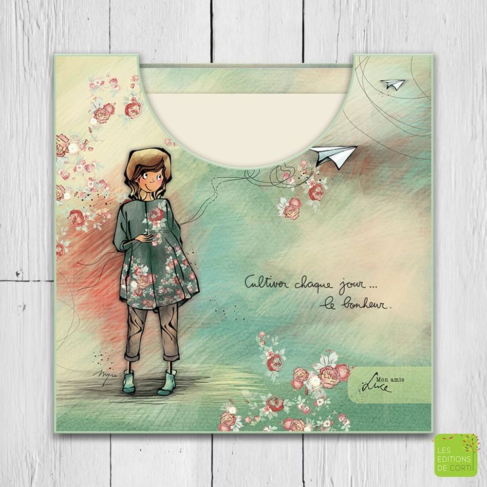 Papeterie - Collection papeterie "Mon Amie Luce" - EDITIONS DE CORTIL