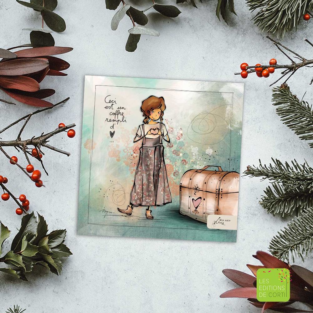 Papeterie - Collection de cartes postales "Mon Amie Luce" - EDITIONS DE CORTIL