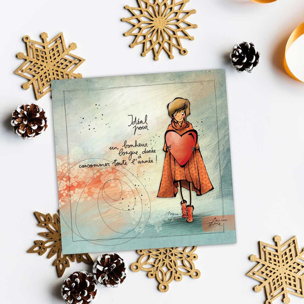 Papeterie - Collection de cartes postales "Mon Amie Luce" - EDITIONS DE CORTIL