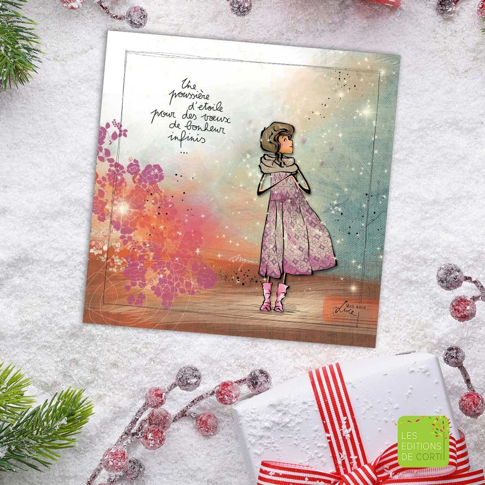 Papeterie - Collection de cartes postales "Mon Amie Luce" - EDITIONS DE CORTIL