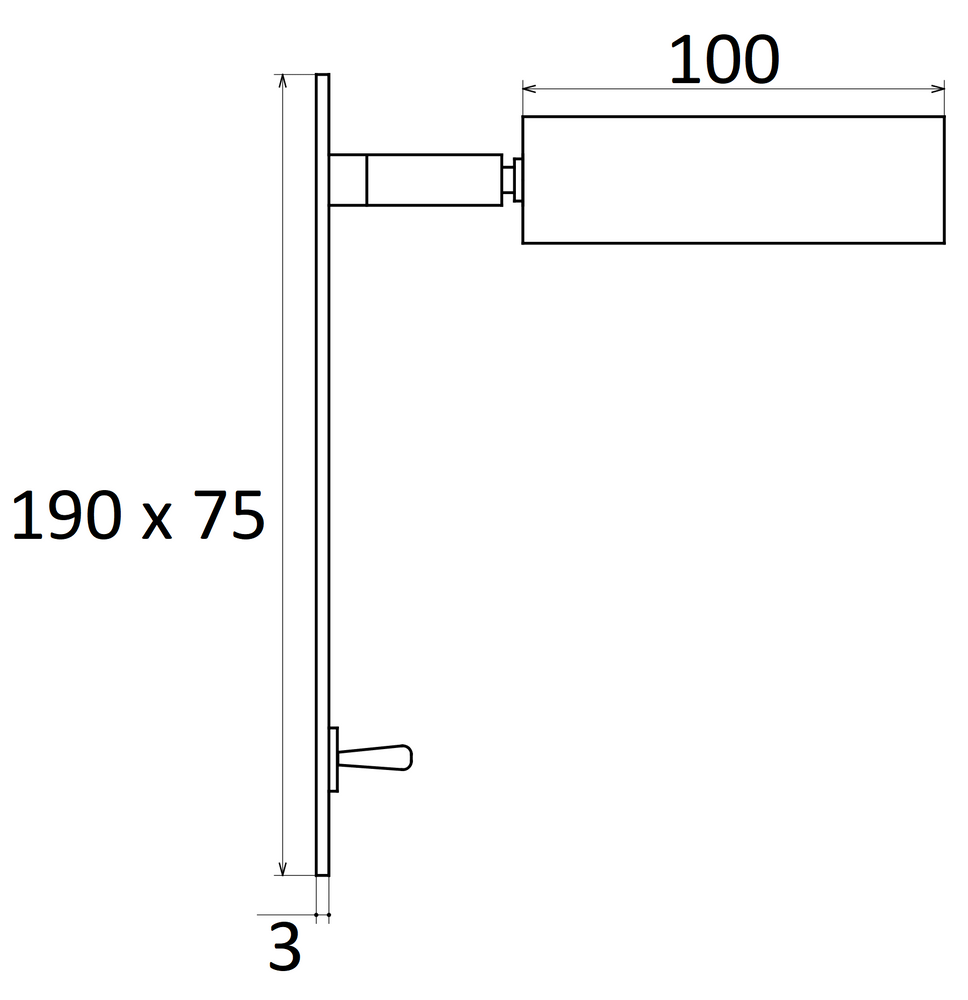 Wall lamps - W48 20 - TEKNI-LED GANDELIN