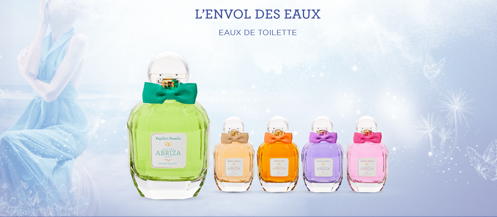 Fragrance for women & men - eaux de toilette "l'envol des eaux" - MAISON ABRIZA PARIS